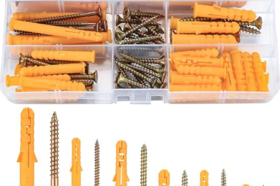 88 pcs wall plugs set review