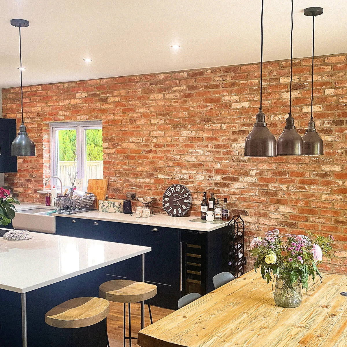 Brick Tiled Kitchen | Building Material Review