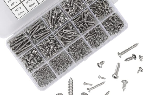 fandway 595pcs screws review