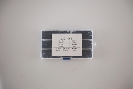 wugongshan 230 pcs m35 self tapping wood screws assortment set review