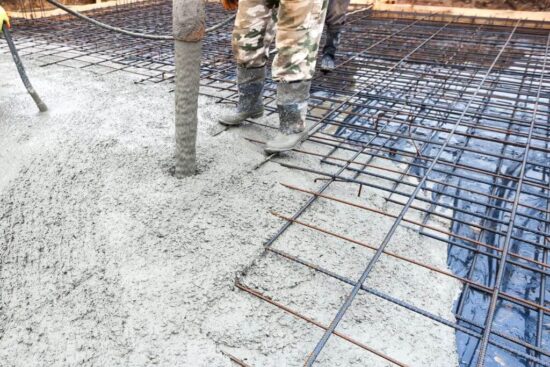 Concrete Laying through Rebar | Building Material Reviews