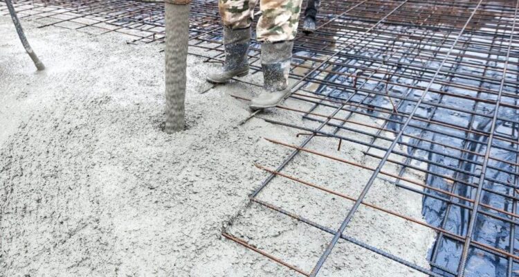 Concrete Laying through Rebar | Building Material Reviews