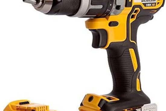 dewalt dcd796n 18v xr brushless 2 speed combi drill with 1 x 40ah dcb182 battery 18 v