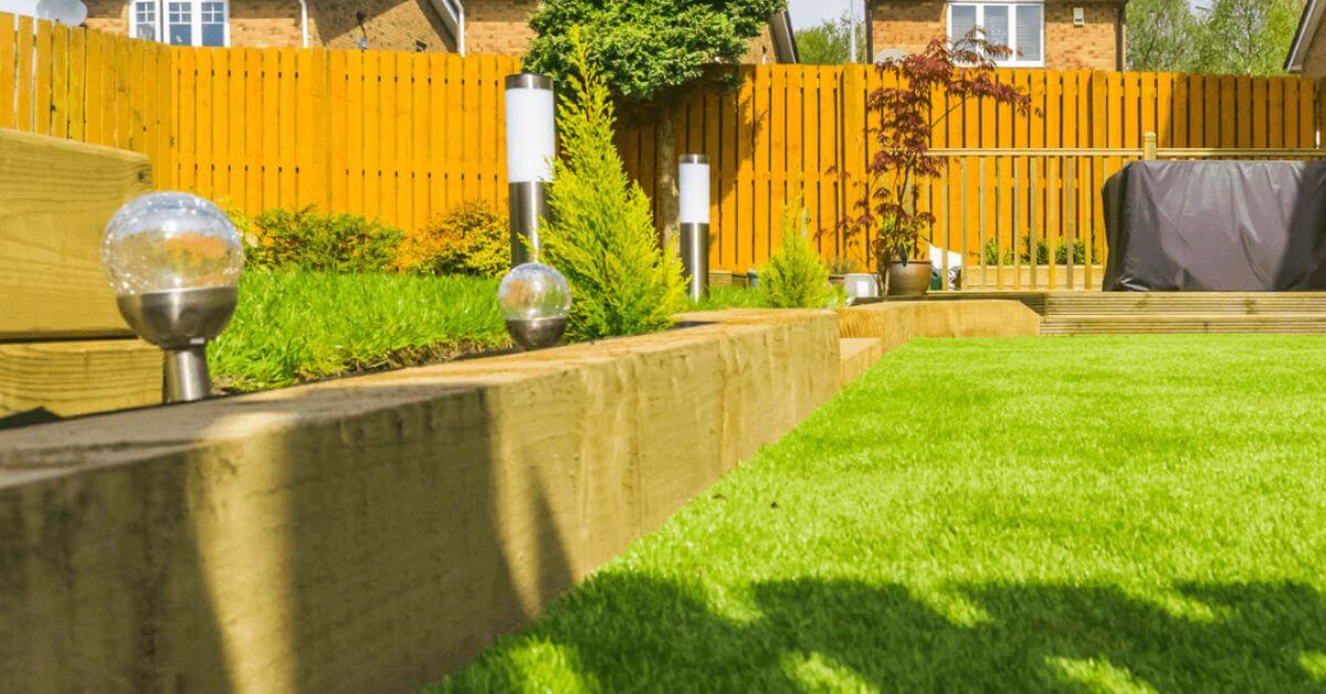 Green Sleepers Border | Building Material Reviews