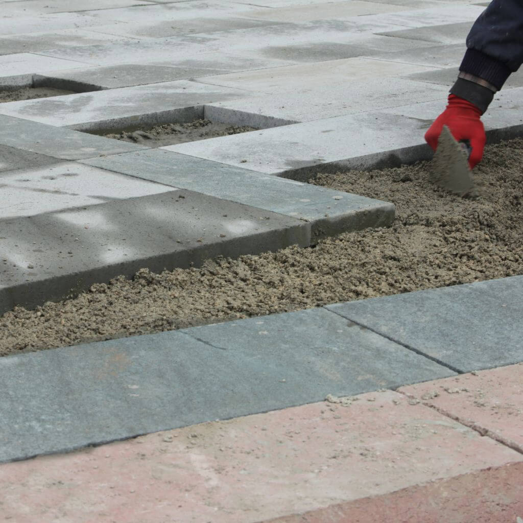 Laying Grey Garden slabs on Mortar | Building Materual reviews