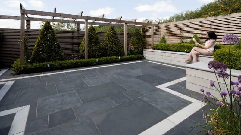 Marshalls Dark Grey Slabs | Building Material Review