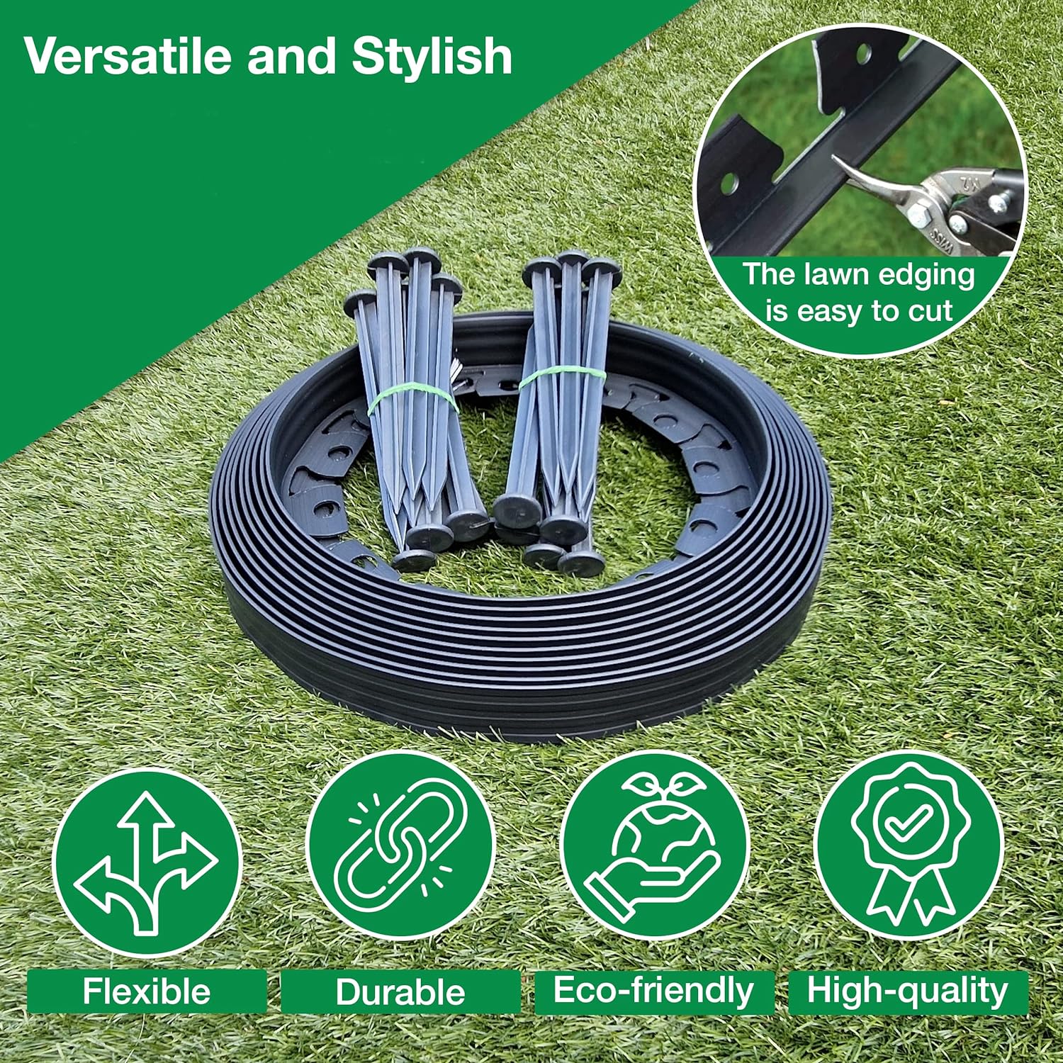 Top 3 Flexible Graphite Garden Edging | Review