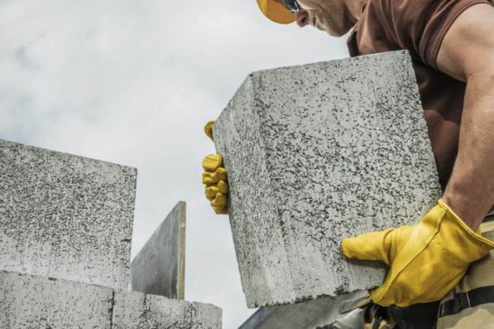 Builder moving Padstones | Building Material Reviews