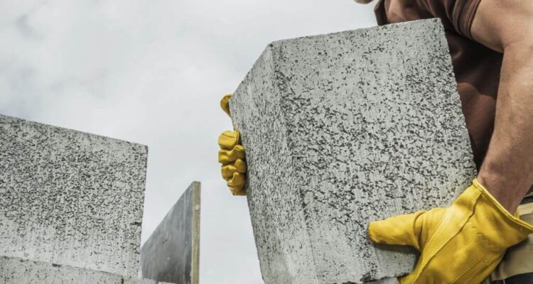 Builder moving Padstones | Building Material Reviews