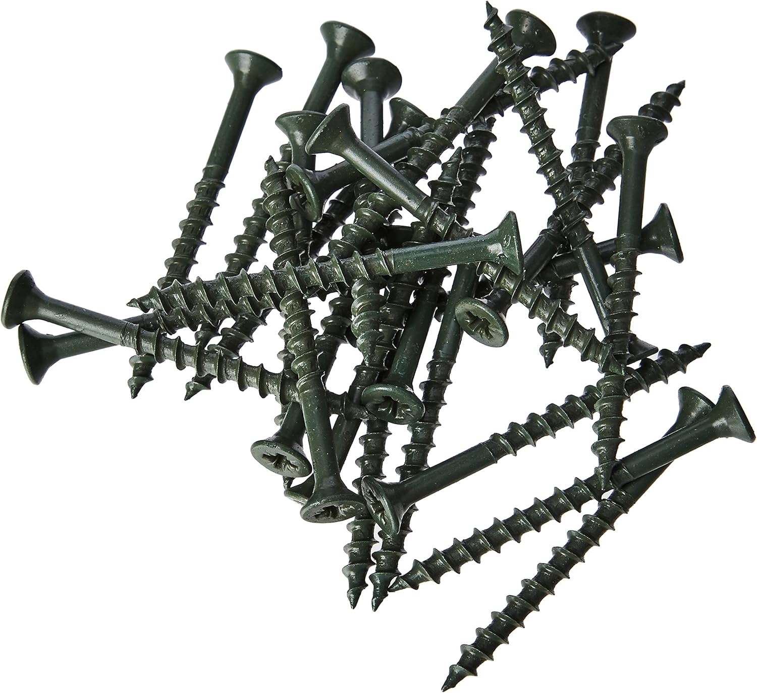 forgefix countersunk decking screws 45 x 50mm green box 200 1